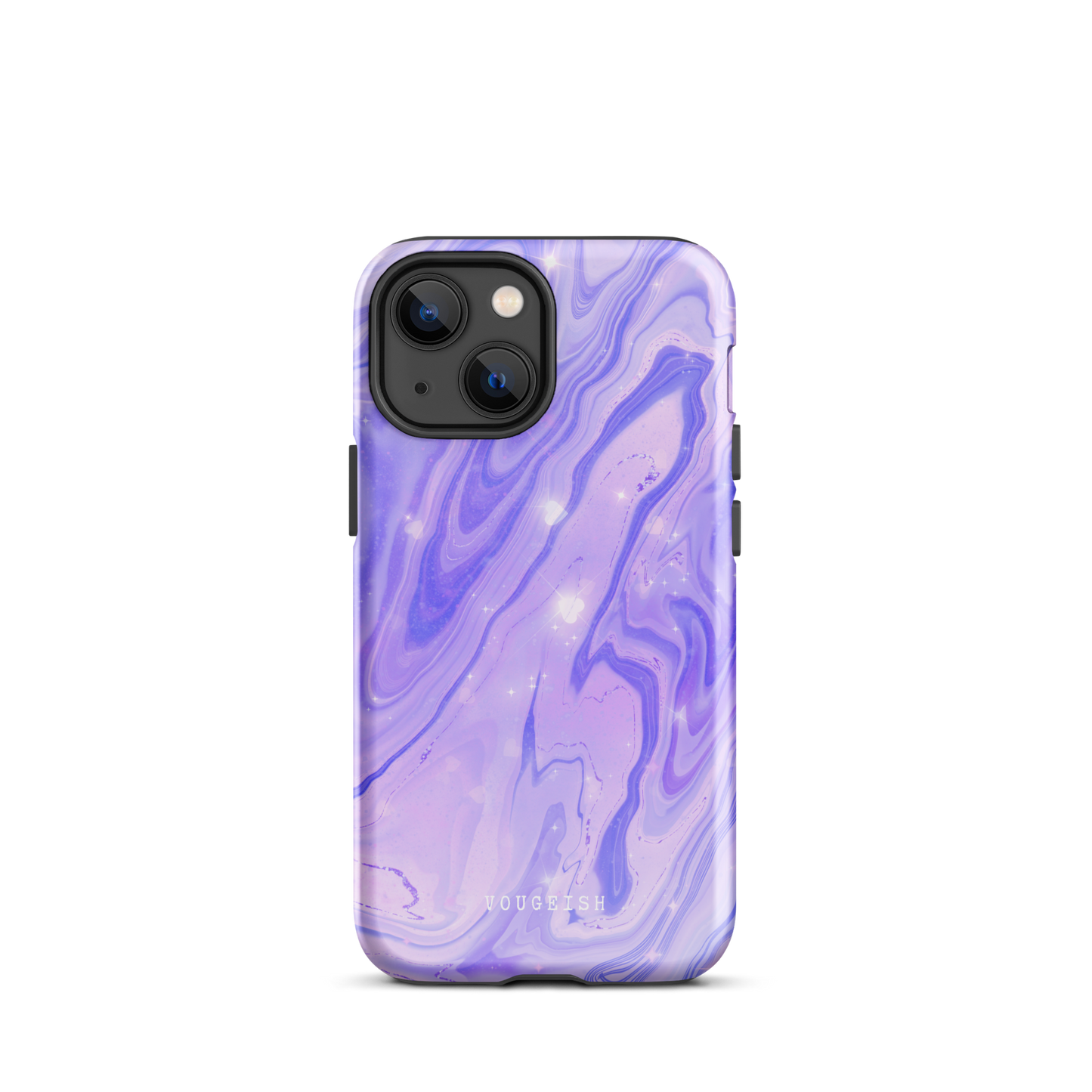 Purple Sparkle Marble | Protective Phone Case