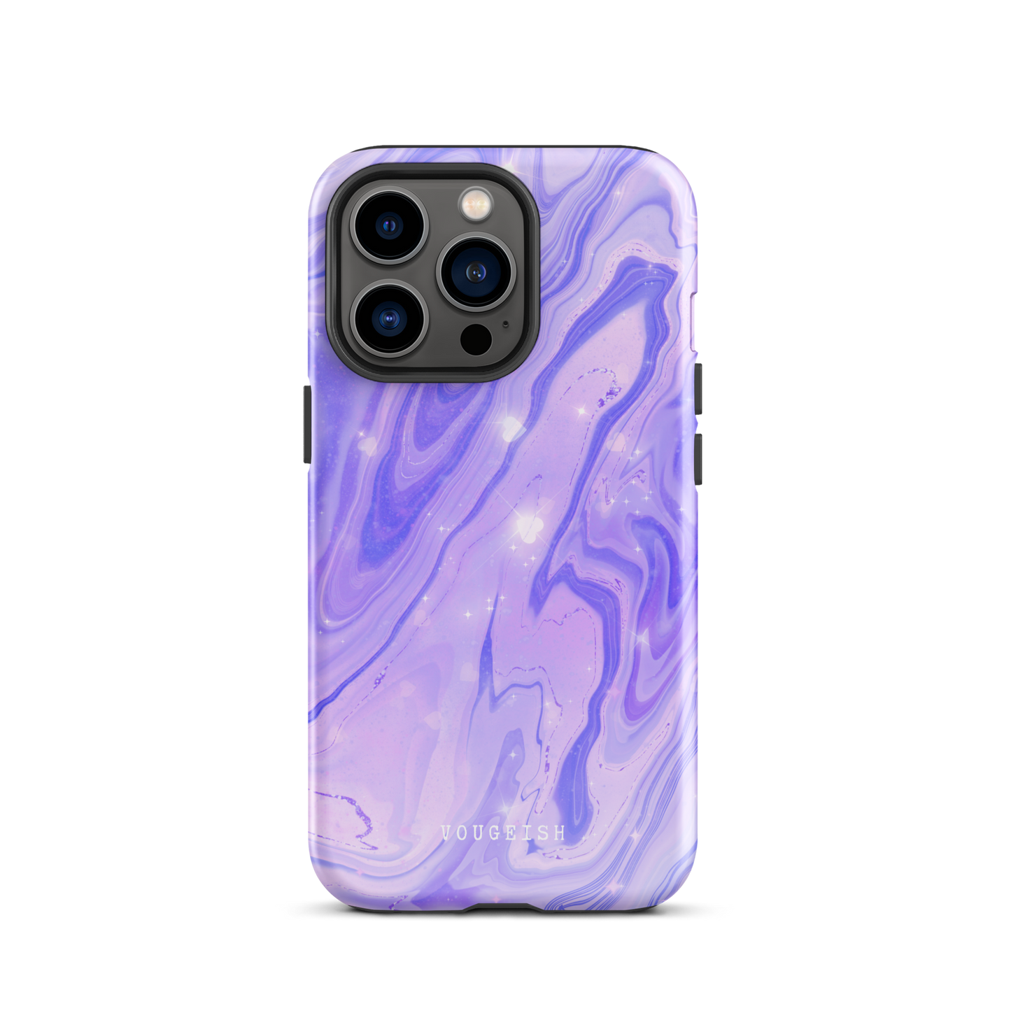 Purple Sparkle Marble | Protective Phone Case