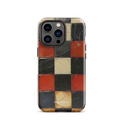 Crimson Weave | Protective Phone Case