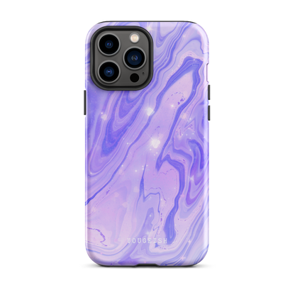 Purple Sparkle Marble | Protective Phone Case