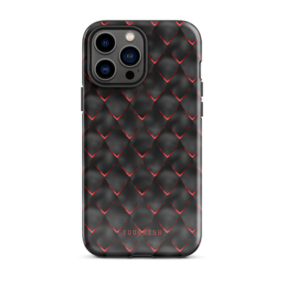 Black & Red Armor | Protective Phone Case