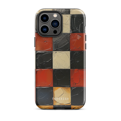 Crimson Weave | Protective Phone Case