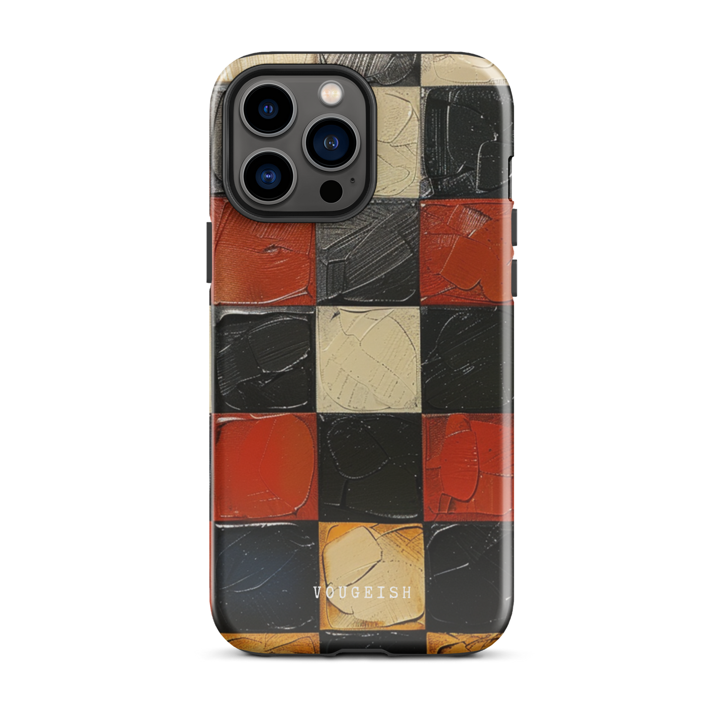 Crimson Weave | Protective Phone Case