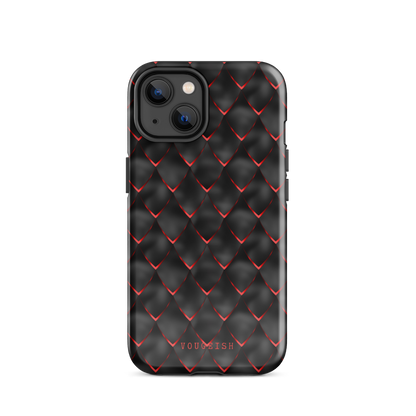 Black & Red Armor | Protective Phone Case