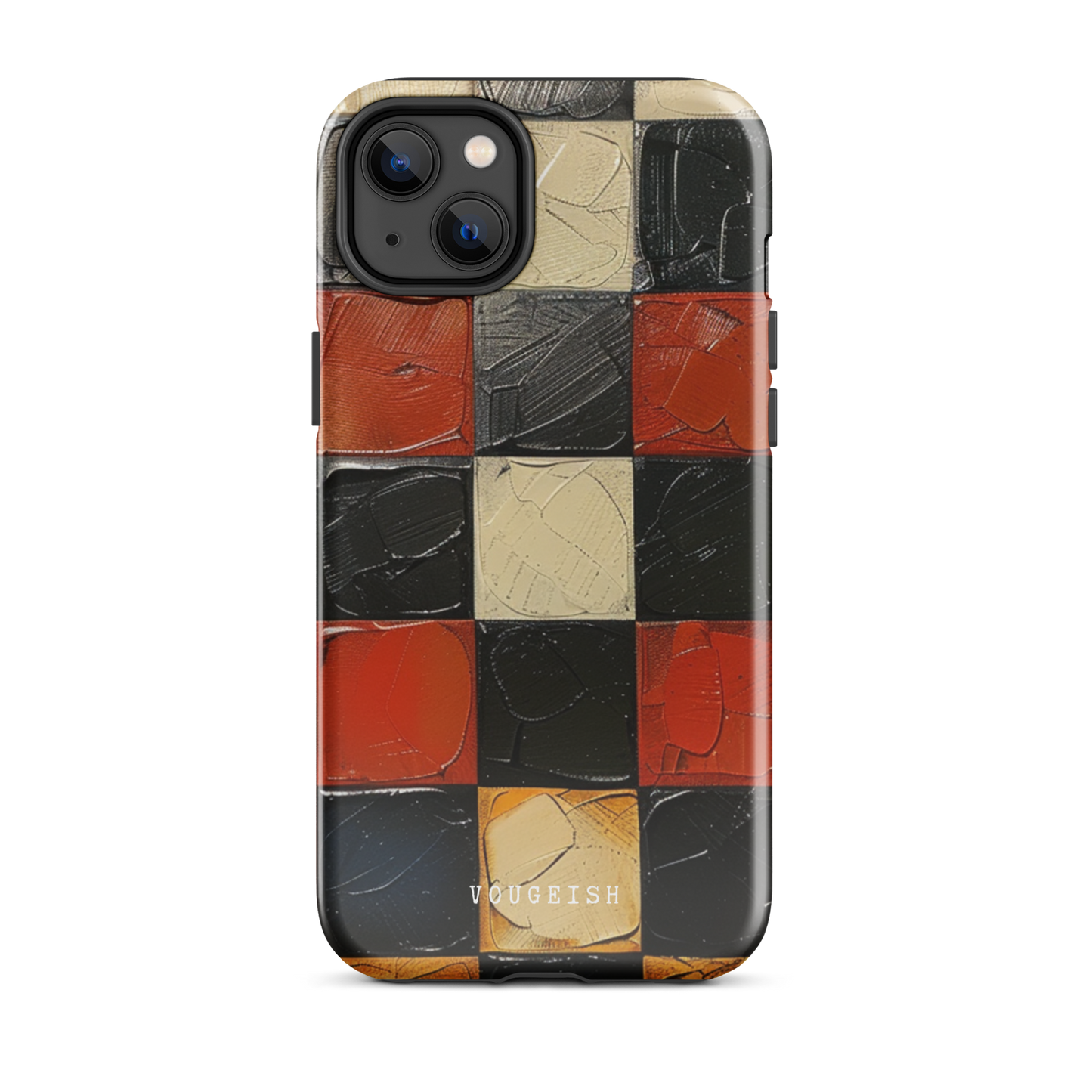 Crimson Weave | Protective Phone Case