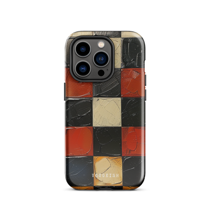 Crimson Weave | Protective Phone Case