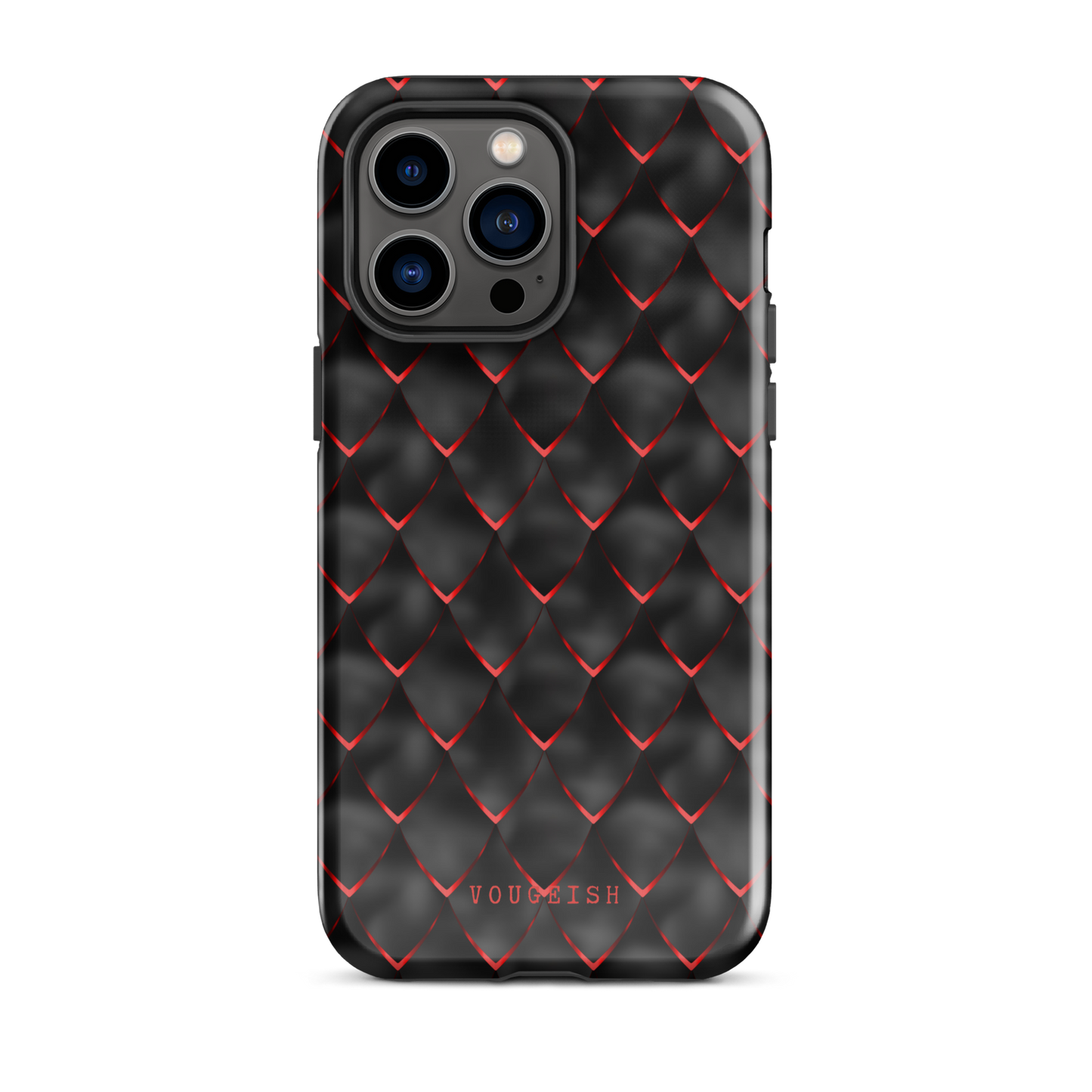 Black & Red Armor | Protective Phone Case