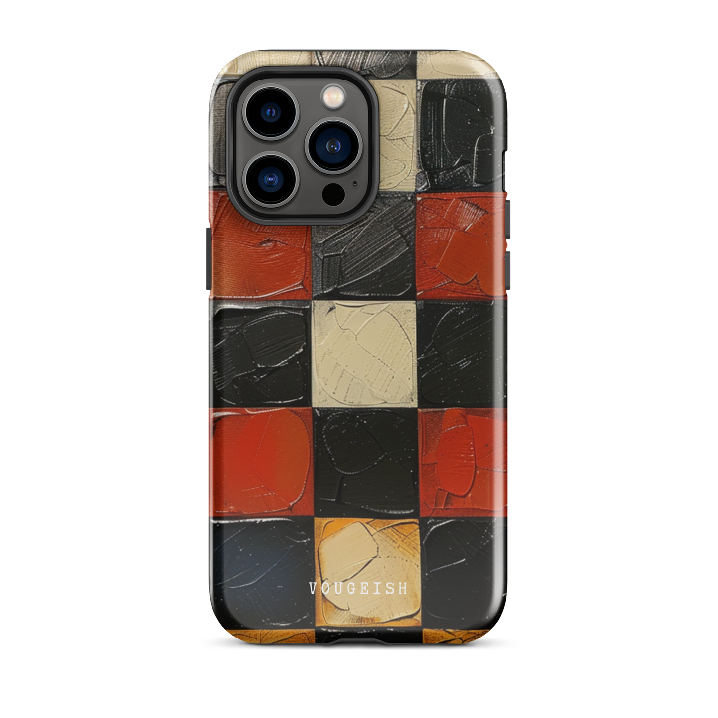 Crimson Weave | Protective Phone Case