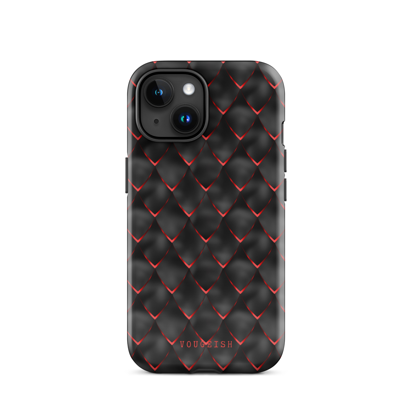 Black & Red Armor | Protective Phone Case