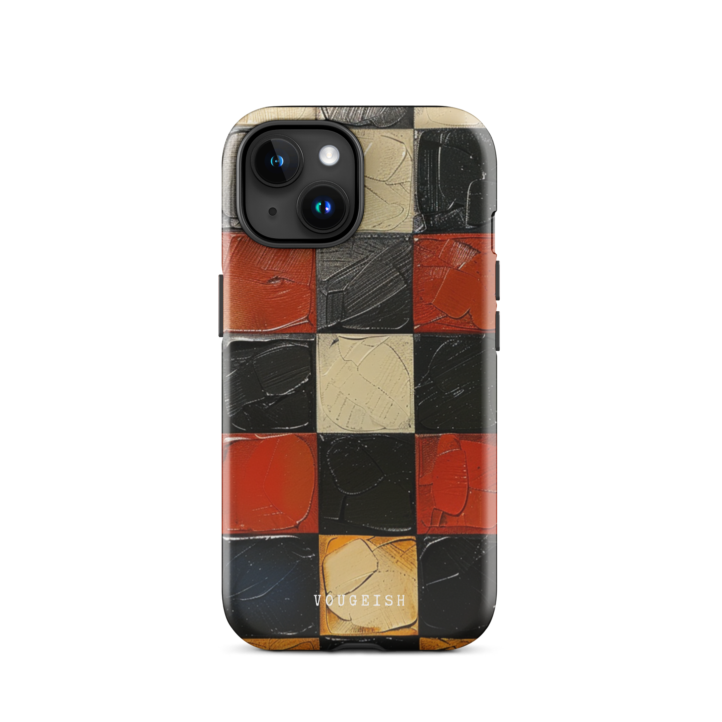 Crimson Weave | Protective Phone Case