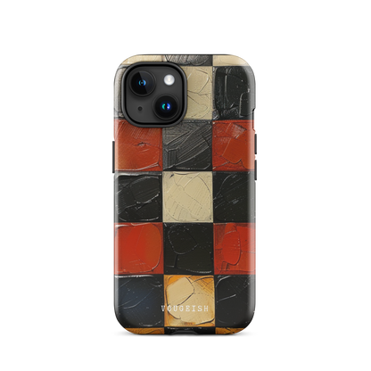 Crimson Weave | Protective Phone Case