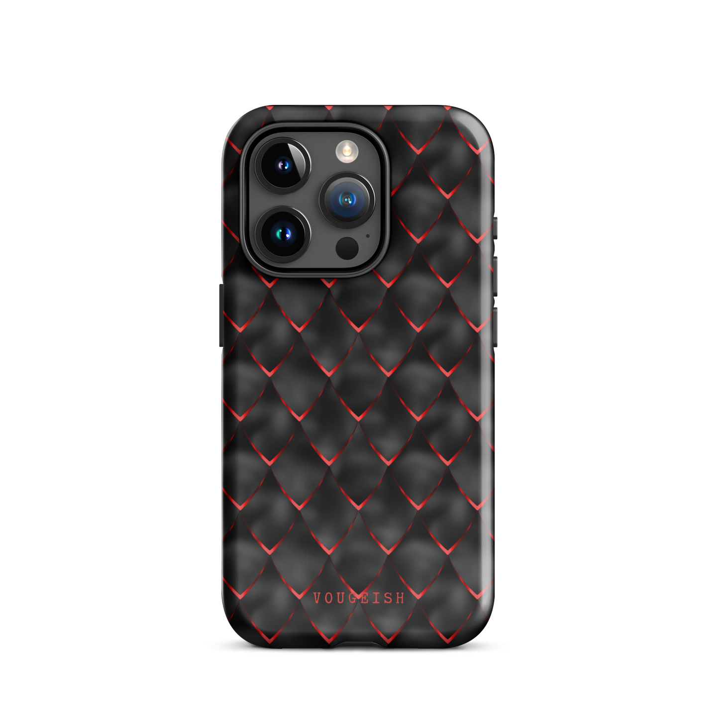 Black & Red Armor | Protective Phone Case