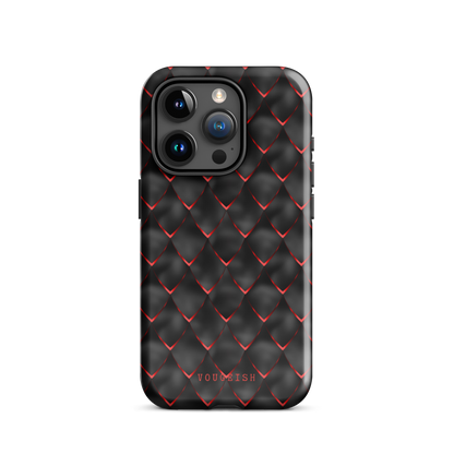 Black & Red Armor | Protective Phone Case