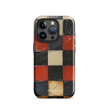 Crimson Weave | Protective Phone Case