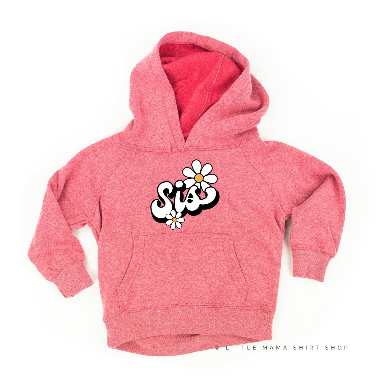 DAISY - SIS - w/ Full Daisy on Back - Child Hoodie