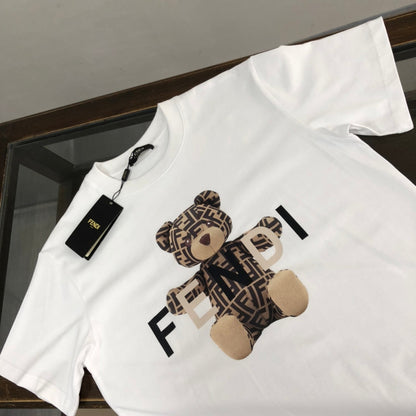 Bear Print T shirt