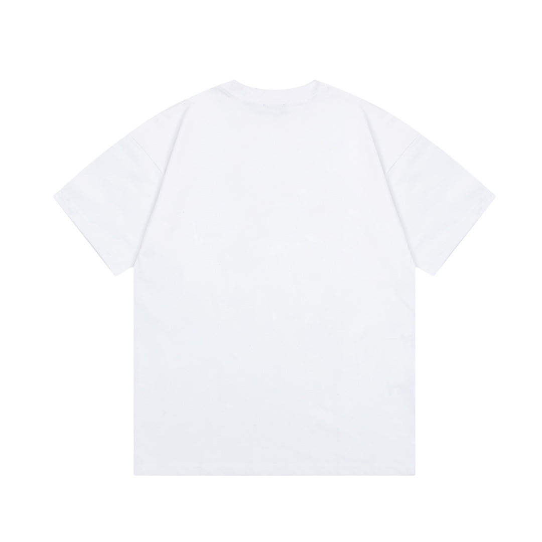 Summer new CD letter printed T-shirt