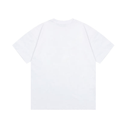 Summer new CD letter printed T-shirt