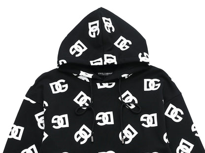 Letters All Over Print Hoodie