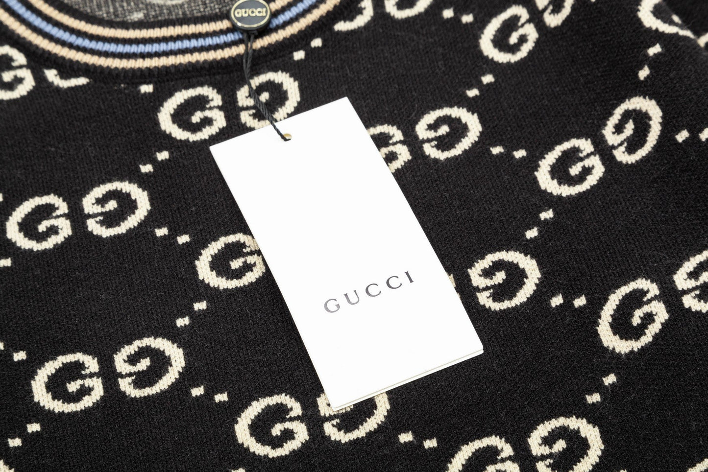 Double G Jacquard Sweater