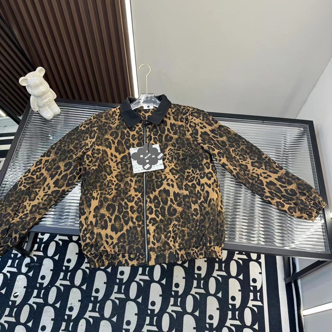 Popular leopard print jacket