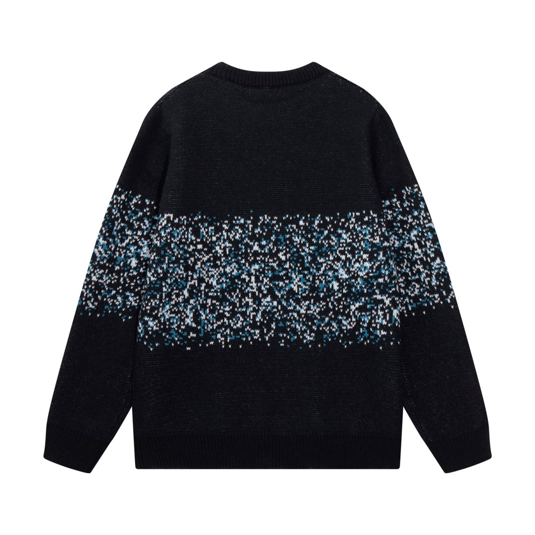 Jacquard seahorse sweater