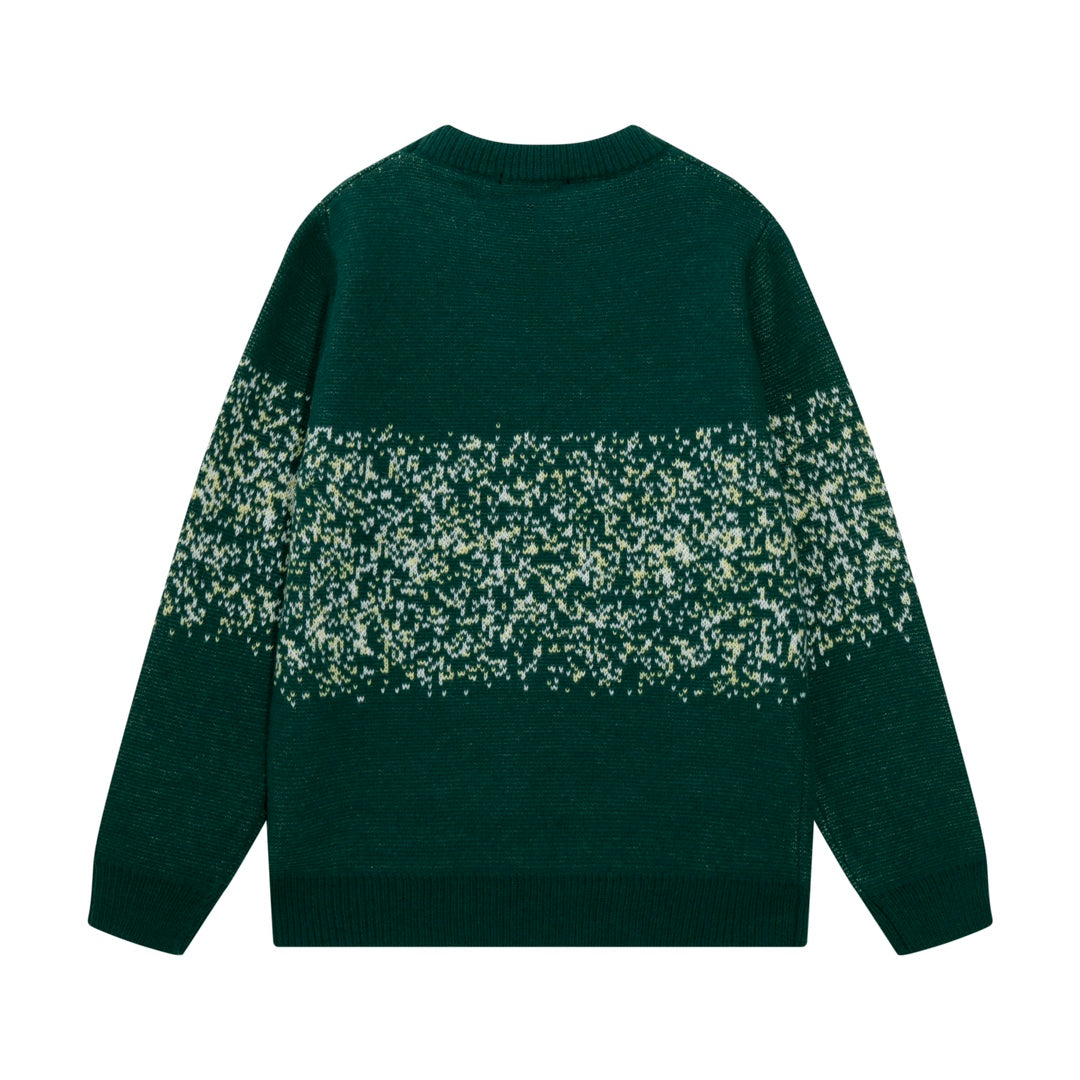 Jacquard seahorse sweater