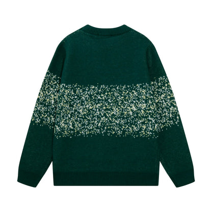 Jacquard seahorse sweater