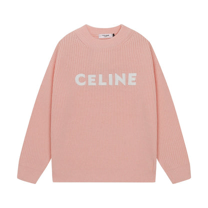 Classic Logo Crew Neck Wool Sweater