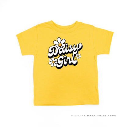 DAISY GIRL - w/ Full Daisy on Back - Short Sleeve Child Shirt